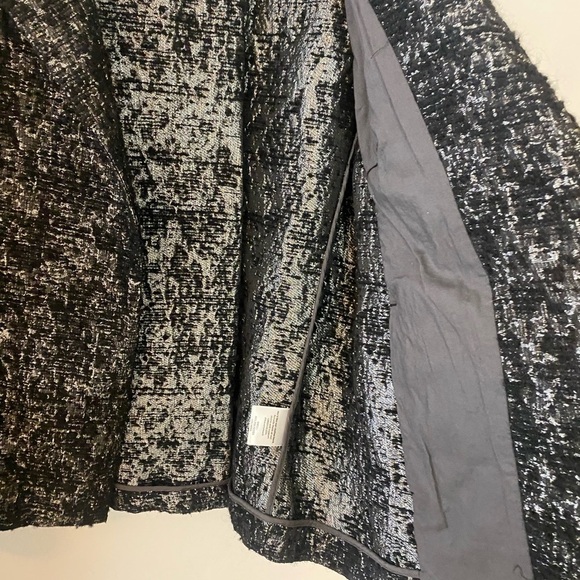 Eileen Fisher Essential Tweed Workwear Blazer - Picture 9 of 9